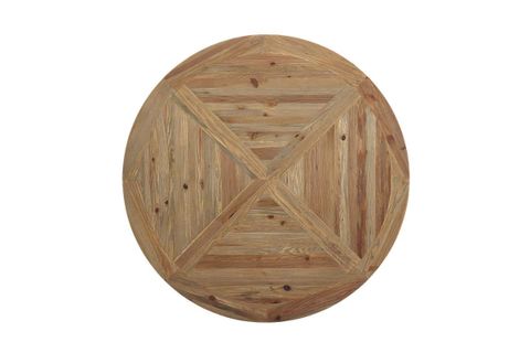 Column 59" Round Pine Wood Dining Table In Brown At Gardner-White intended for Modway Stitch 59" Round Modern Pine Wood Dining Table In Brown